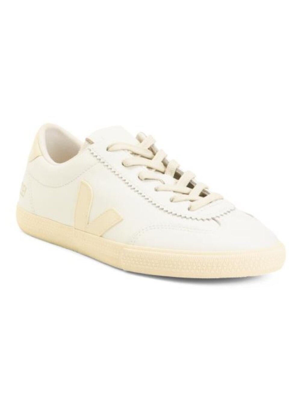 VEJA Made In Brazil Leather Volley Signature Sneakers